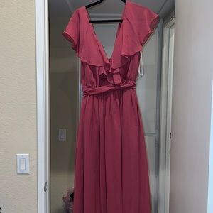 Mulberry Long Dress